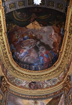 Volta absidale della Chiesa di Santa Maria Assunta in Palmaro (Genova)