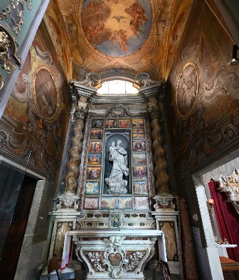 Cappellla del Rosario nella Chiesa di Santa Maria Assunta in Palmaro (Genova)
