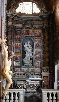 Cappellla del Rosario nella Chiesa di Santa Maria Assunta in Palmaro (Genova)