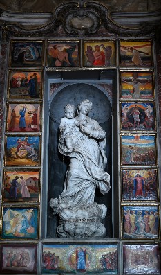 Cappellla del Rosario nella Chiesa di Santa Maria Assunta in Palmaro (Genova)