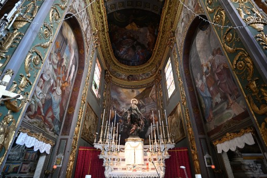 Abside della Chiesa di Santa Maria Assunta in Palmaro (Genova)