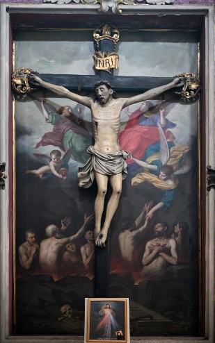Cappella del Crocifisso nella Chiesa di Santa Maria Assunta in Palmaro (Genova)
