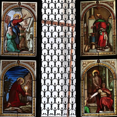 Gesù risorge Lazzaro, la preghiera del Fariseo, Gesù prega nel Getzemani, Ecce Homo