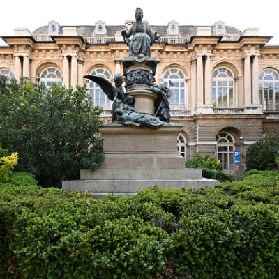Esterno del padiglione centrale dell'Ospedale Galliera