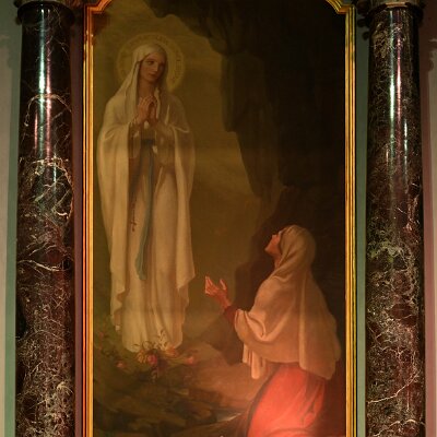 Apparizione della Madonna di Lourdes a Bernadette