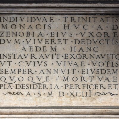 Lapide della principessa Zenobia