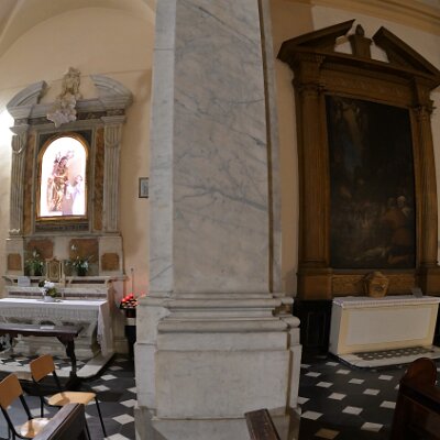 il lato sinistro