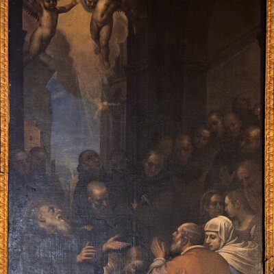 Miracolo di S. Benedetto (Domenico Cresti 