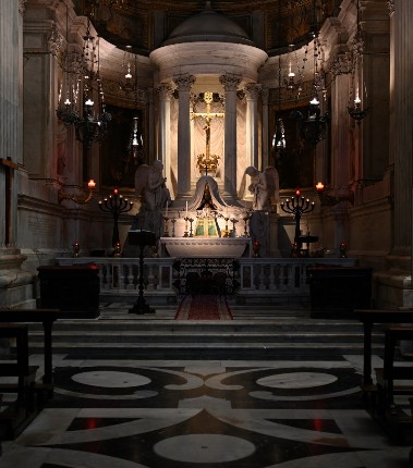 San Lorenzo, altare del SS. Sacramento