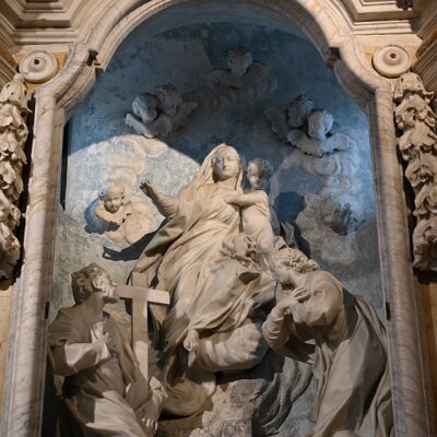 Madonna e i santi Nazario e Celso (Francesco Maria Schiaffino, 1735)