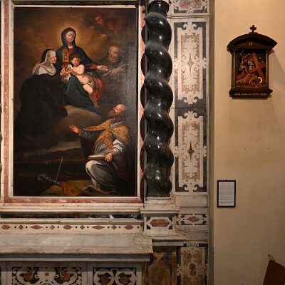 Santi Agostino e Chiara di Antonio Giolfi